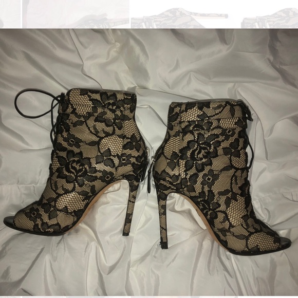 Brian Atwood lace up booties - Picture 4 of 5